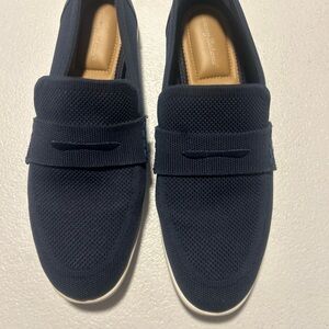 Tommy Bahama Women's Navy Moccasins